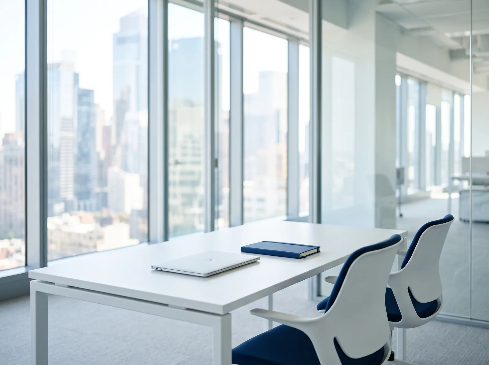 Bright meeting room at Bliss Premium LLC